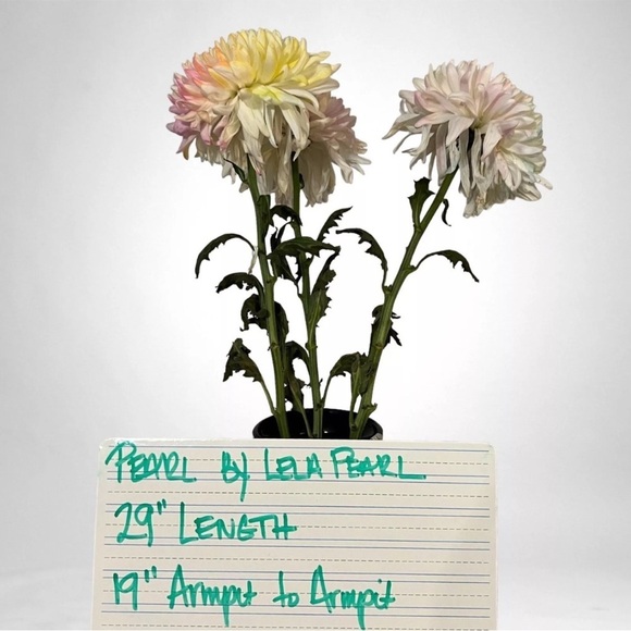 Pearl By Lela Rose Embroidered Chenille Silk Trim Jersey Knit TShirt SZ M Gray - Picture 12 of 12